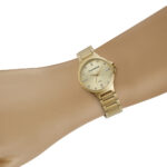 Relogio Mondaine Feminino Dourado Quadrado 32377Lpmvde1 - Imagem 4
