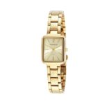 Relógio Feminino Quadrado Casual Dourado Referência: 32377LPMVDE1 - Imagem 2