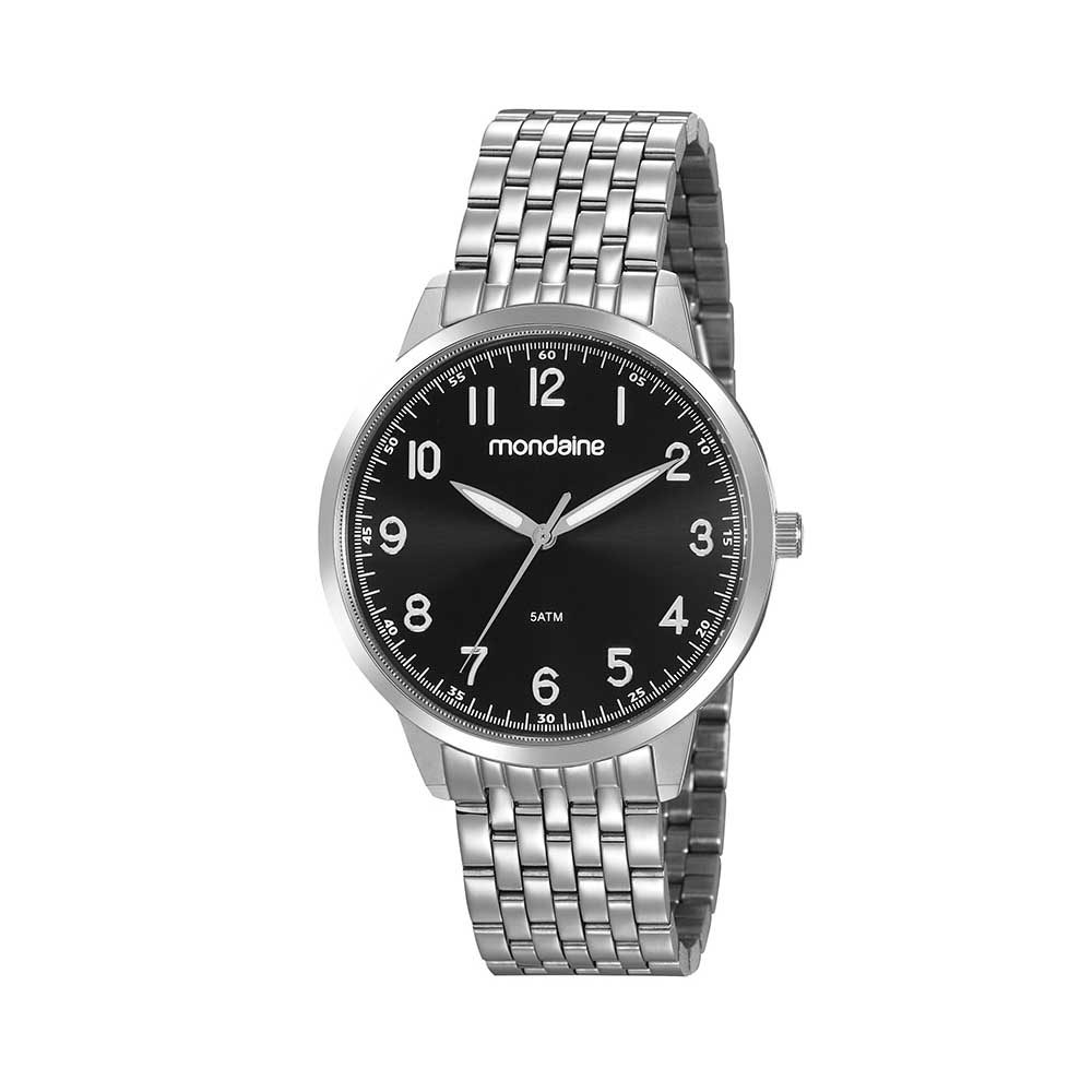 99474G0MVNA1 Relógio Masculino Social Prata Cód: 99474G0MVNA1 - Imagem 1