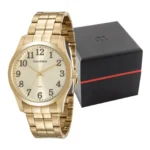 RELÓGIO MONDAINE DOURADO 99192GPMVDE2