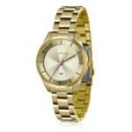 Relógio Lince Dourado Analógico Feminino Código LRG4446L C1KX