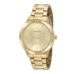 Relógio Mondaine Dourado Feminino Código 99581LPMVDE1