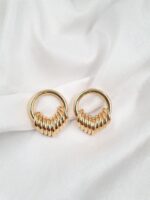 Brinco Folheado a Ouro 18K