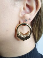 Brinco Folheado a Ouro 18K - Imagem 3
