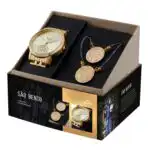 Relógio Seculus Masculino São Bento Código 44038LPSKDA1K1