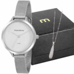 Kit Mondaine Relógio e Colar Código 76770L0MVNE2