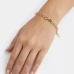 Pulseira Folheado a Ouro 18k