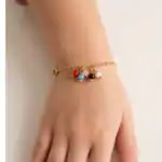 Pulseira Infantil folheada