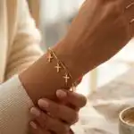 Pulseira de CrucifixoPLF8