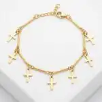 Pulseira de CrucifixoPLF8 - Imagem 3
