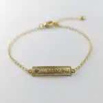 Pulseira Plaquinha Amor de Pai - Imagem 3