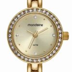 Relógio Mondaine Dourado Feminino Código 32497LPMVDM1 - Imagem 3