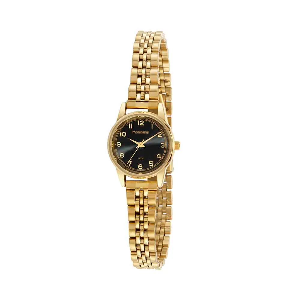 32425LPMVDE1 Relógio Mondaine Feminino Dourado Código 32425LPMVDE1 - Imagem 1