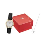 Kit Relógio Mondaine Dourado Feminino Código 32794Lpmkdh1K1