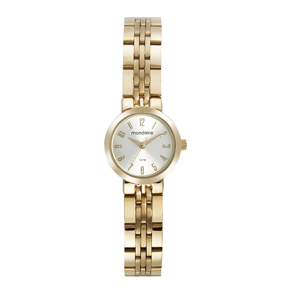 7496331699_1 Relógio Feminino Dourado Mondaine Código 32689LPMVDE1 - Imagem 1