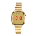 Relógio Mondaine Dourado Feminino Código 32722LPMVDE1