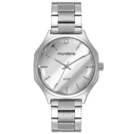Relógio Feminino Prata Mondaine Código 32583L0MVNE2