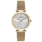Relógio Feminino Dourado Mondaine Código 32524LPMVDE1
