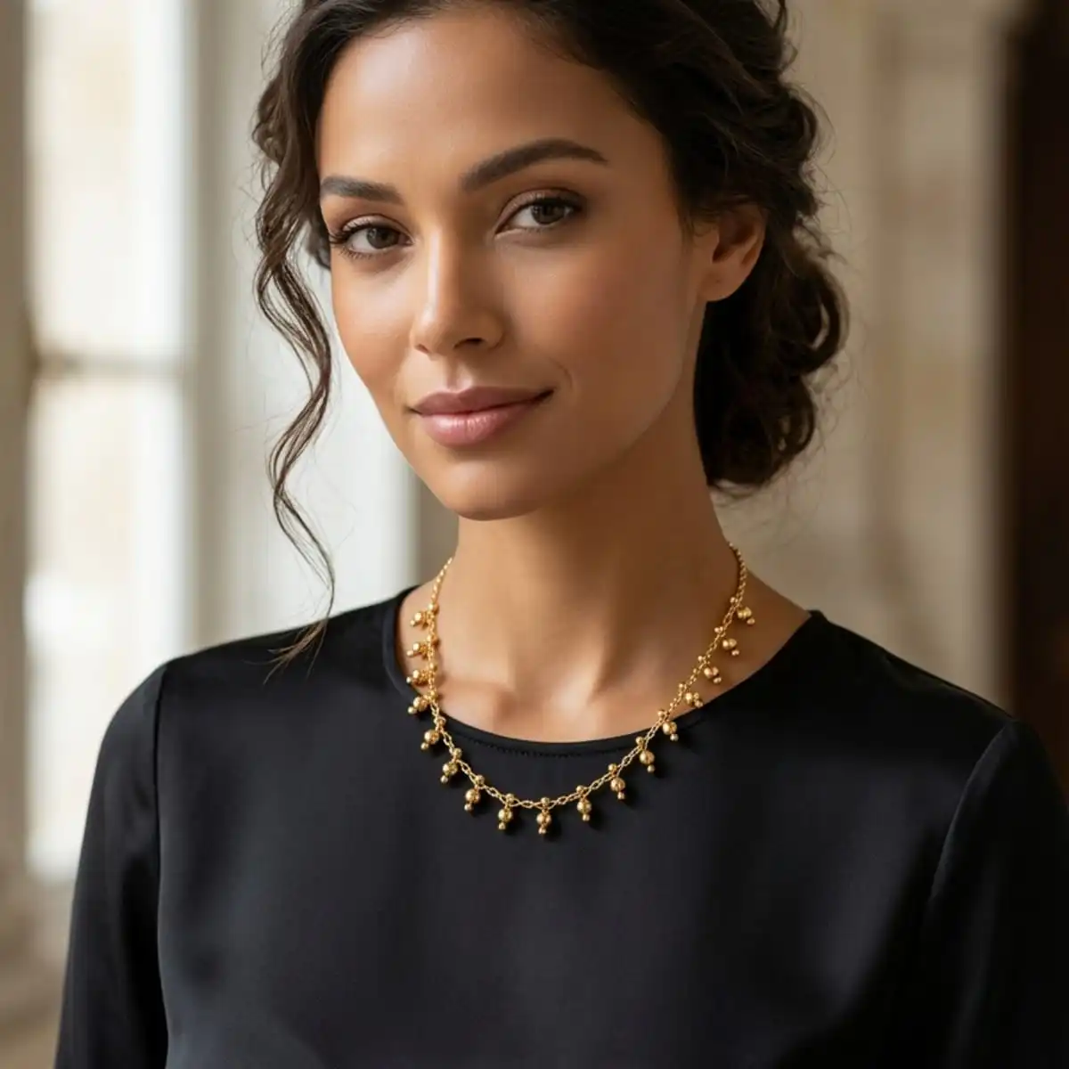 15 Choker de Bolinhas - Imagem 1