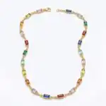 Choker com Pingentes Coloridos - Imagem 3