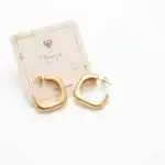 Brinco folheado ouro 18kBCAGQ - Imagem 3