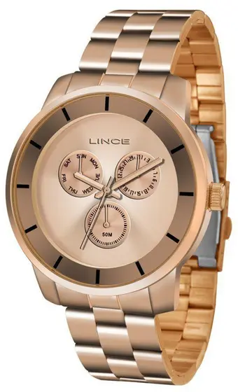 REDUZIDO Relogio Feminino Lince Rose Multi-Funçao LMR4478L-R1RX - Imagem 1
