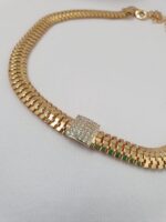Choker Folheada a Ouro 18k
