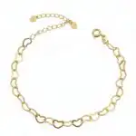 Pulseira de Coração Vazado PLF13 - Imagem 3