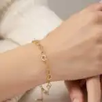 Pulseira de Coração Vazado PLF13