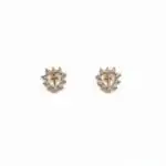 conjunto colar e brinco folheado a ouro 18k - Imagem 4