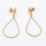 Brinco folheado ouro18k BRC260326 - Imagem 3