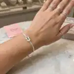 Pulseira Folheada a Prata PLFP2