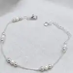 Pulseira Folheada a prata PLFP3 - Imagem 3