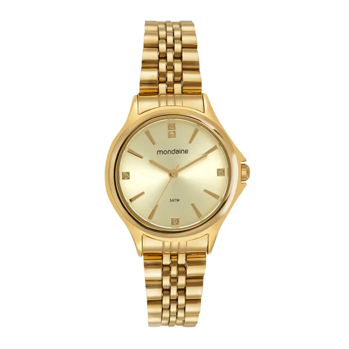 bb Relógio Mondaine Feminino Dourado 99759lpmvde1 - Imagem 1