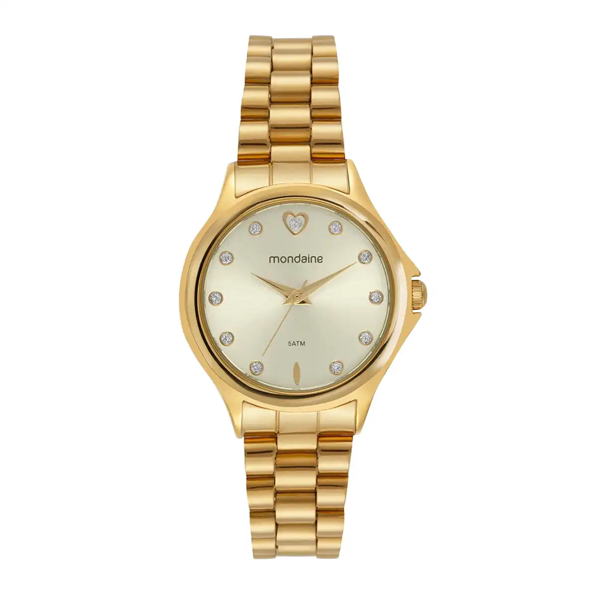 c Relógio Feminino Casual Mondaine Dourado - 99761lpmvde1 - Imagem 1