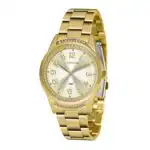 Relógio Lince Feminino dourado  LRGJ125L