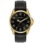 Relógio Mondaine Masculino Clássico Dourado 99741GPMVDH1