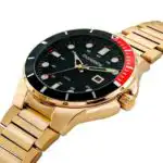 Relógio Mondaine Masculino Dourado, modelo 32569GPMVDE1. - Imagem 2