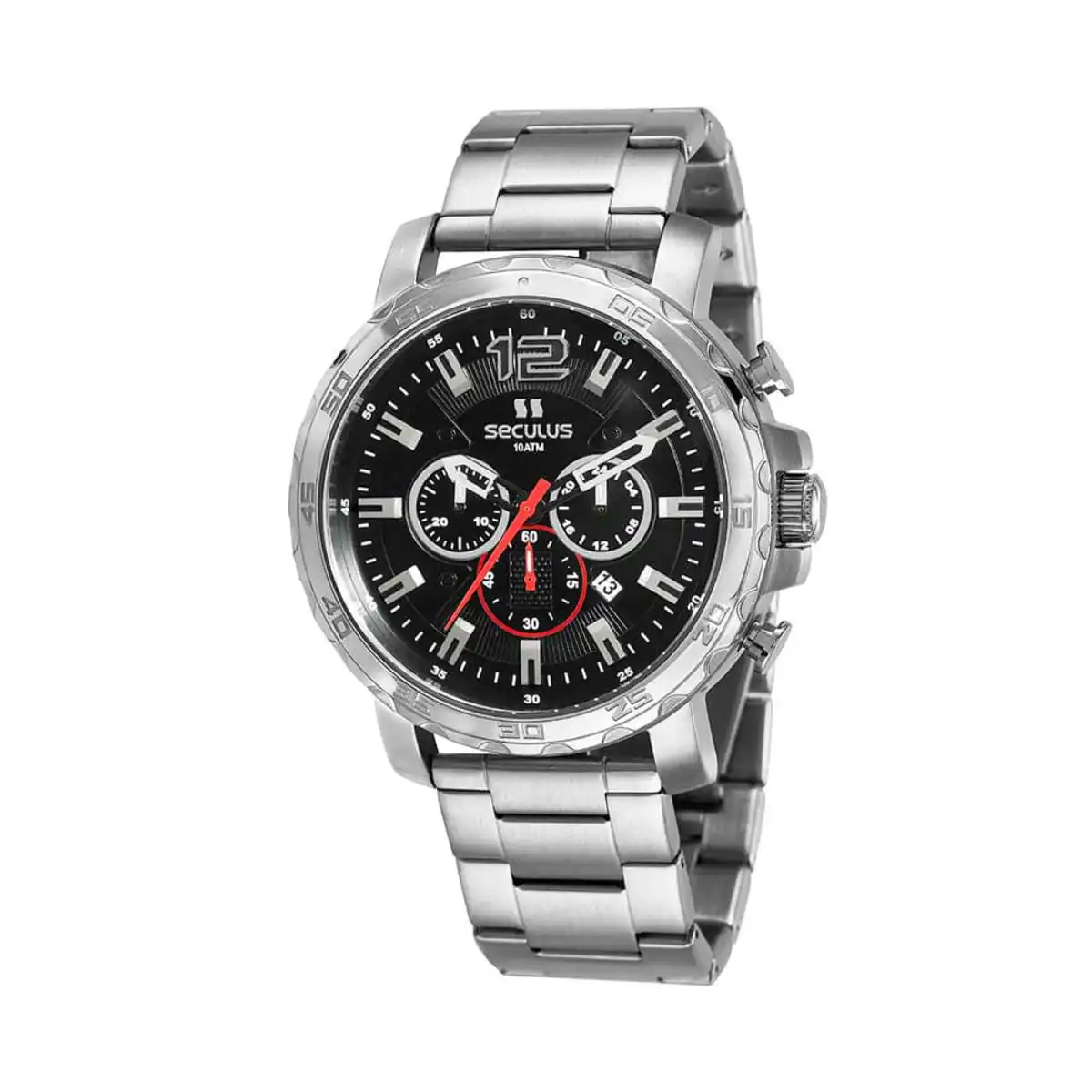c Relógio Masculino Seculus Prata 20985G0SVNA1 - Imagem 1