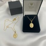 Colar com Medalha Nsra Graças Pequena. - Imagem 2
