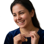 Colar com Medalha Nsra Graças Pequena. - Imagem 3