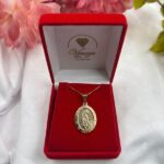 Colar com Medalha Nsra de Fátima. - Imagem 3