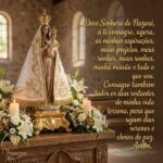 Colar com Medalha Nossa Senhora de Nazaré Folheado a Ouro 18k. - Imagem 3