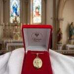 Colar com Medalha Sagrado Coração de Jesus. - Imagem 5