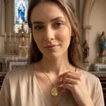 Colar com Medalha Sagrado Coração de Jesus. - Imagem 6
