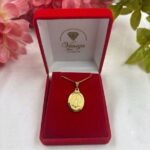 Colar com Medalha Nsra Aparecida Folheado a Ouro 18k. - Imagem 3