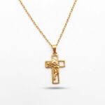 Pingente Jesus Folheado PJF2 - Imagem 3